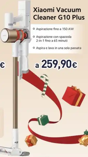 Unieuro Xiaomi Vacuum Cleaner G10 Plus offerta