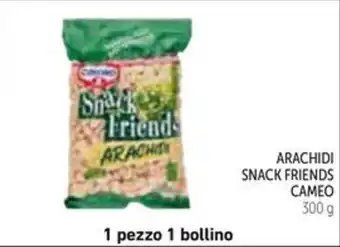 Spazio Conad ARACHIDI SNACK FRIENDS CAMEO 300 g offerta