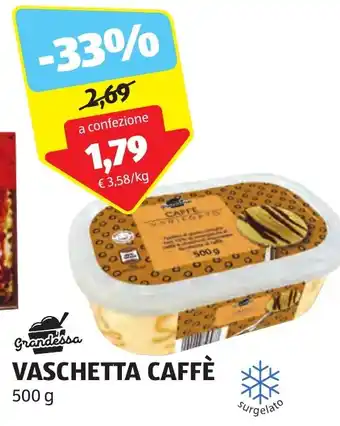 ALDI VASCHETTA CAFFÈ 500 g offerta