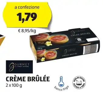 ALDI CRÈME BRÛLÉE 2 x 100 g offerta