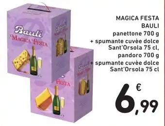 Spazio Conad MAGICA FESTA BAULI panettone 700 g offerta
