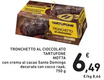 Spazio Conad TRONCHETTO AL CIOCCOLATO TARTUFONE MOTTA offerta