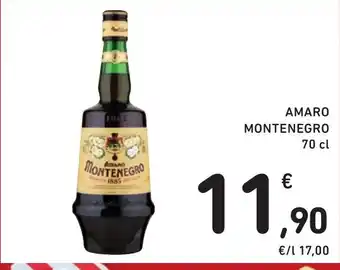 Spazio Conad AMARO MONTENEGRO 70 cl offerta