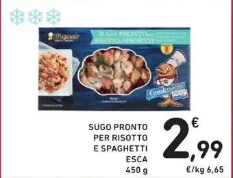 Spazio Conad SUGO PRONTO... RISOTTO SPAGHETTI ESCA 450 g offerta