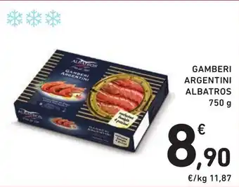GAMBERI ARGENTINI ALBATROS 750 g