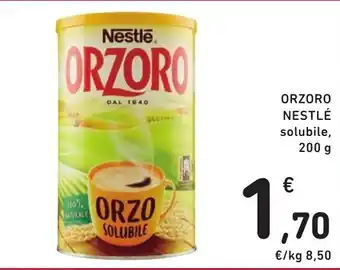 Spazio Conad ORZORO NESTLÉ SOLUBILE offerta