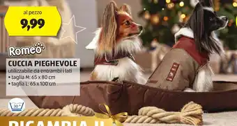 ALDI Romeo CUCCIA PIEGHEVOLE offerta