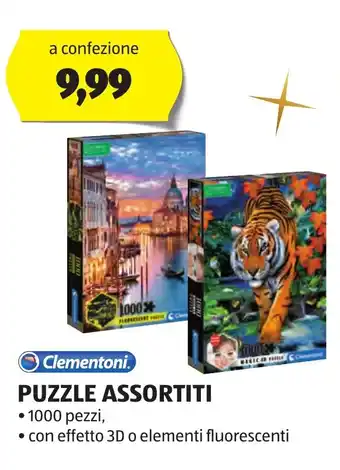 ALDI PUZZLE ASSORTITI offerta