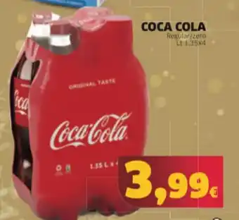 Mercati Alimentari COCA COLA Regular/zero Lt 1,35x4 offerta