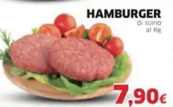 Mercati Alimentari HAMBURGER di suino offerta