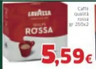 Mercati Alimentari Caffe qualita rossa offerta