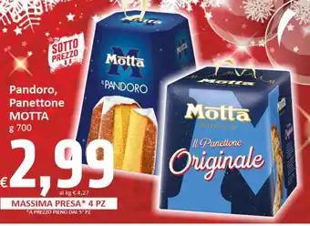 Pandoro, Panettone MOTTA g 700
