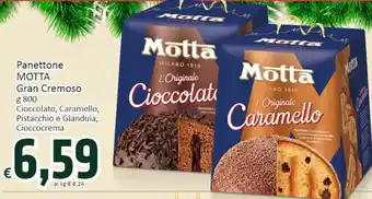 Paghi Poco Panettone MOTTA Gran Cremoso g 800 offerta