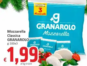 Paghi Poco Mozzarella Classica GRANAROLO g 100x3 offerta