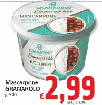 Paghi Poco Mascarpone GRANAROLO g 500 offerta