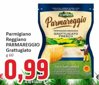 Paghi Poco Parmigiano Reggiano PARMAREGGIO Grattugiato g 60 offerta