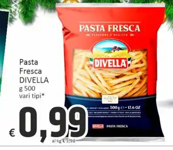 Pasta Fresca DIVELLA g 500 vari tipi
