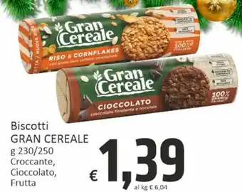 Paghi Poco Biscotti GRAN CEREALE g 230/250 Croccante, Cioccolato, Frutta offerta