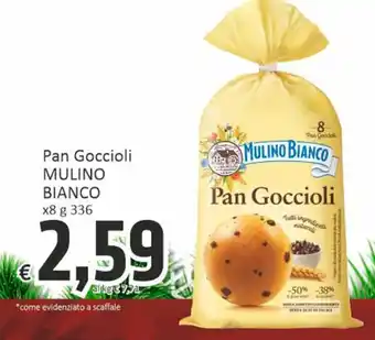 Paghi Poco Pan Goccioli MULINO BIANCO x8 g 336 offerta