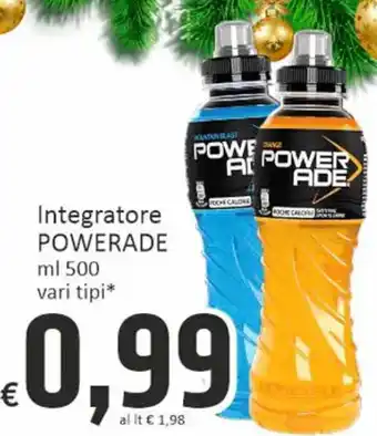 Integratore POWERADE ml 500 vari tipi