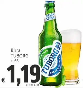 Paghi Poco Birra TUBORG cl 66 offerta