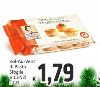 Paghi Poco Vol-Au-Vent di Pasta Sfoglia VICENZI g 100 offerta