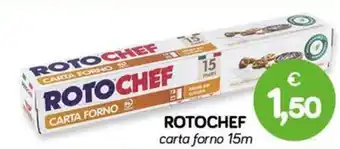 Il Tulipano ROTOCHEF carta forno 15m offerta
