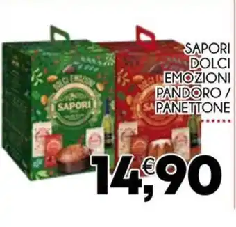 Enne Market SAPORI DOLCI EMOZIONI PANDORO / PANETTONE offerta