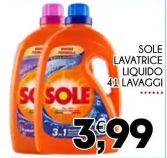 SOLE LAVATRICE LIQUIDO 41 LAVAGGI