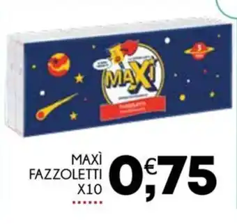 Enne Market MAXÌ FAZZOLETTI X10 offerta