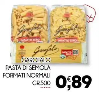 Enne Market GAROFALO PASTA DI SEMOLA FORMATI NORMALI GR. 500 offerta