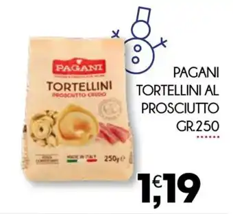 Enne Market PAGANI TORTELLINI AL PROSCIUTTO GR. 250 offerta