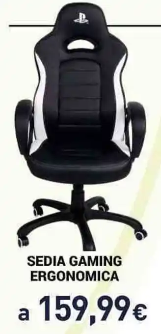 Unieuro SEDIA GAMING ERGONOMICA offerta