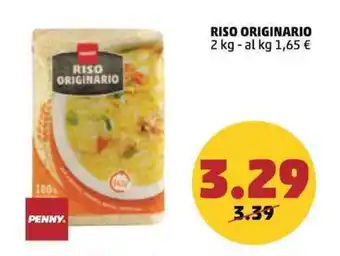 PENNY PENNY RISO ORIGINARIO 2 kg offerta