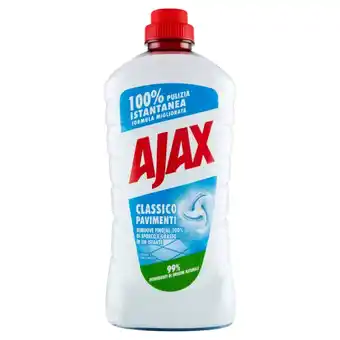 Ipercoop Nuovo detergente per pavimenti ajax offerta