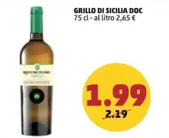 PENNY GRILLO DI SICILIA DOC 75 cl offerta