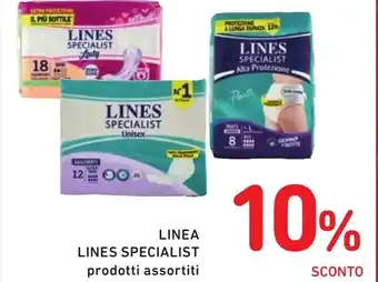 Spazio Conad LINEA LINES SPECIALIST prodotti assortiti offerta