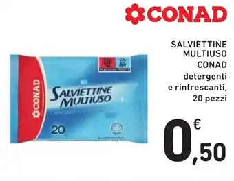 Spazio Conad SALVIETTINE MULTIUSO CONAD offerta