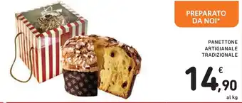 Spazio Conad PANETTONE ARTIGIANALE TRADIZIONALE offerta