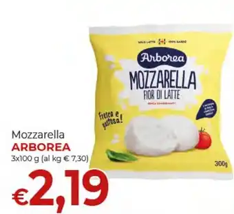 Maxi Nonna Isa Mozzarella ARBOREA 3x100 g offerta