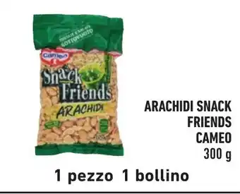 Spazio Conad ARACHIDI SNACK FRIENDS CAMEO 300 g offerta