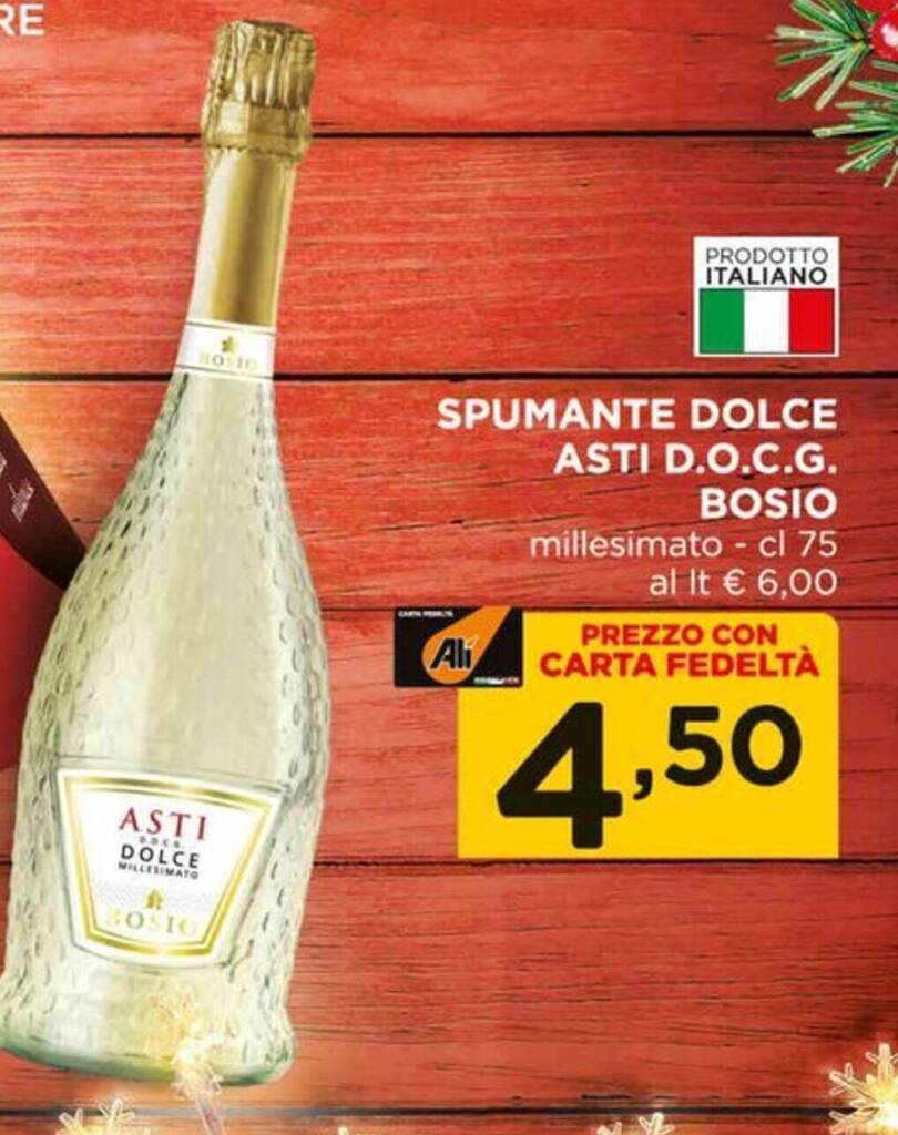 Espumante Bel Colle Asti Dolce Millesimato - MaisVinho, desconto