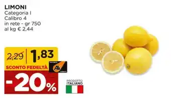 LIMONI gr 750