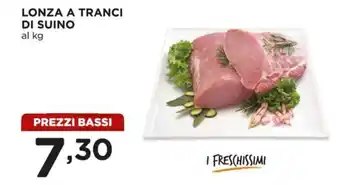 Alì Supermercati LONZA A TRANCI DI SUINO offerta