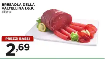 Alì Supermercati BRESAOLA DELLA VALTELLINA I.G.P. offerta