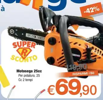 BricolaRge Motosega 25cc offerta
