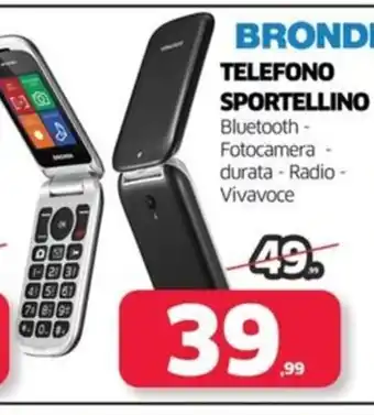 BRONDI TELEFONO SPORTELLINO