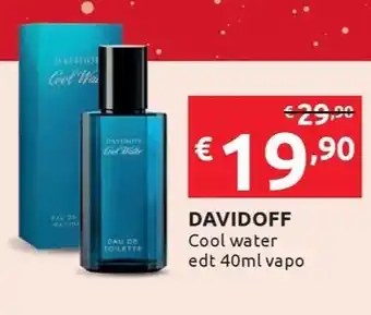 DAVIDOFF Cool water edt 40ml vapo
