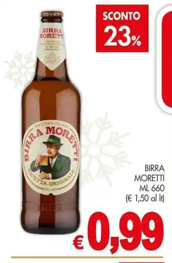 BIRRA MORETTI