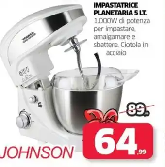 IMPASTATRICE PLANETARIA 5 LT.